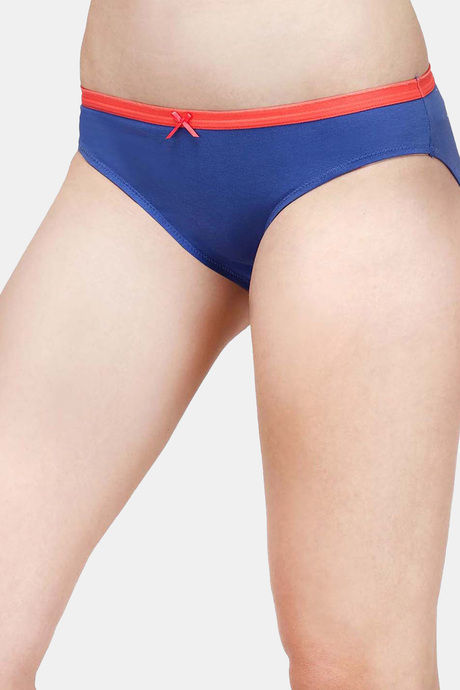 Soie Medium Rise Half Coverage Bikini Panty (Pack of 6) - Multicolor — image 16